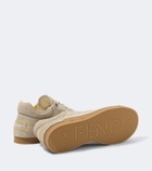 Fendi Fendi Fender suede sneakers