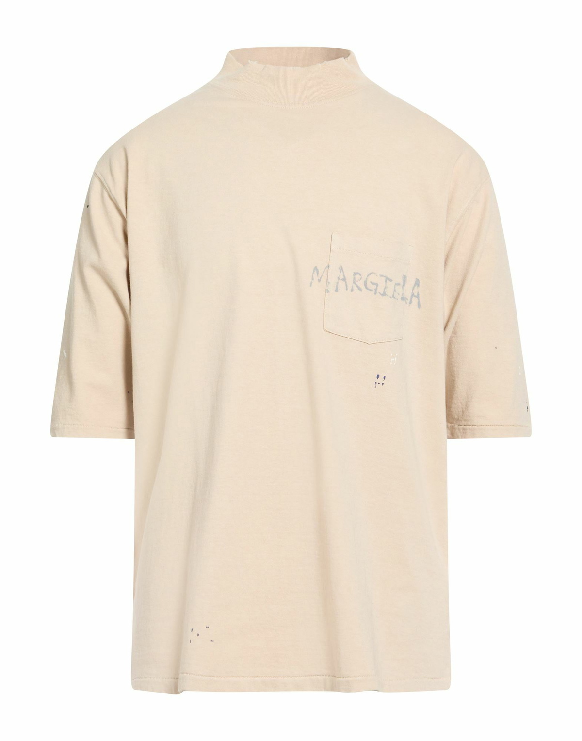 Maison Margiela Mens T-shirt in Beige