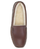 Brooks Brothers Men's Shearling Slippers Shoes | Brown