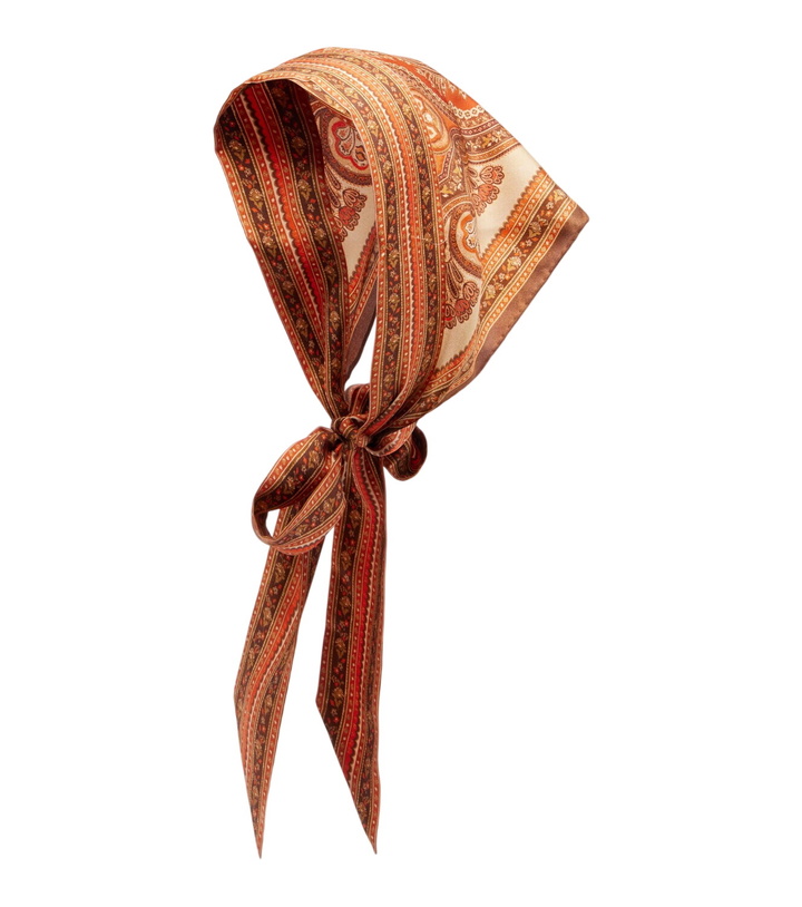 Photo: Zimmermann Paisley silk scarf