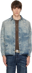 Diesel Blue Denim Shirt
