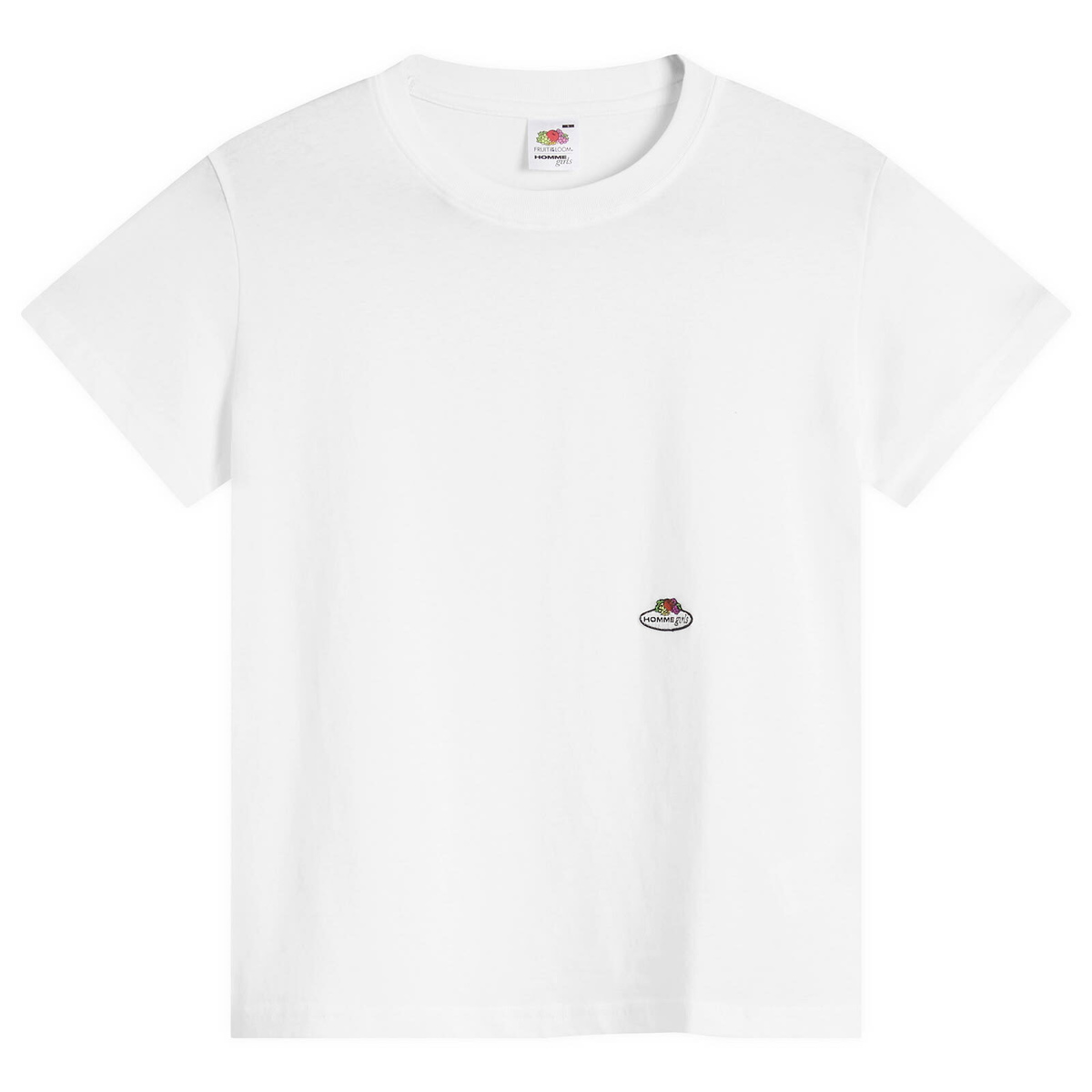 Hommegirls Women's x Fruit of the Loom Classic T-Shirt - Pack of 2 in Black/White