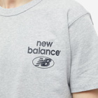 New Balance Men's NB Essentials Logo T-Shirt in Athletic Grey