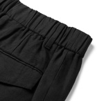 Incotex - Slim-Fit Linen Shorts - Black