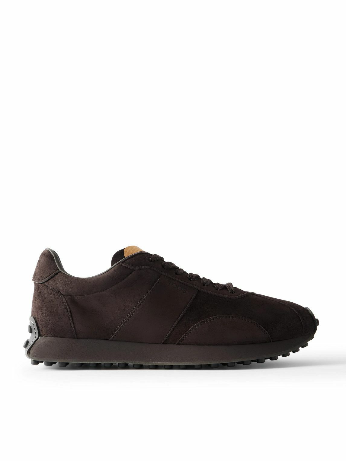 Tod's Suede Lace-up Shoes With Non-slip Sole Tod's