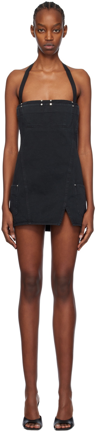 DION LEE, Rib Corset Mini Dress