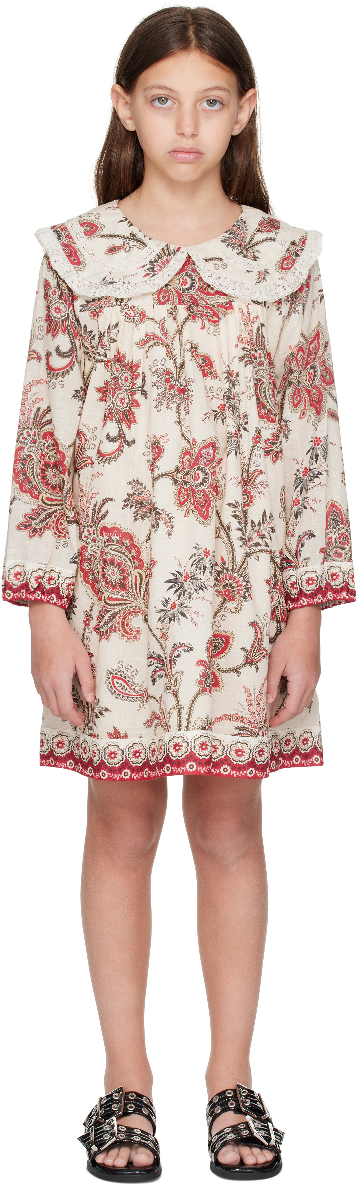 SEA NY Kids Beige Cassandra Dress