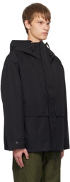 nanamica Black Hooded Jacket