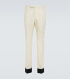 Gucci - Straight wool and mohair suit pants