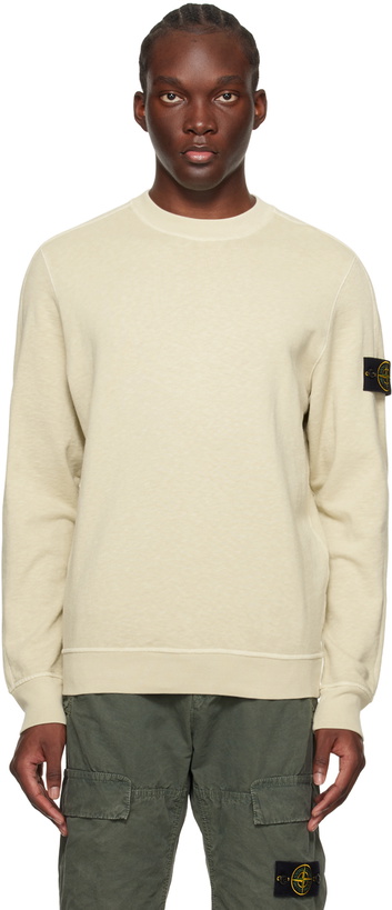 Photo: Stone Island Green Patch Sweatshirt