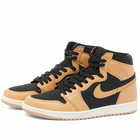 Air Jordan Men's 1 Retro High OG Sneakers in Vachetta Tan/Black Sail