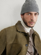 Loro Piana - Cedar Cable-Knit Cashmere Beanie - Blue