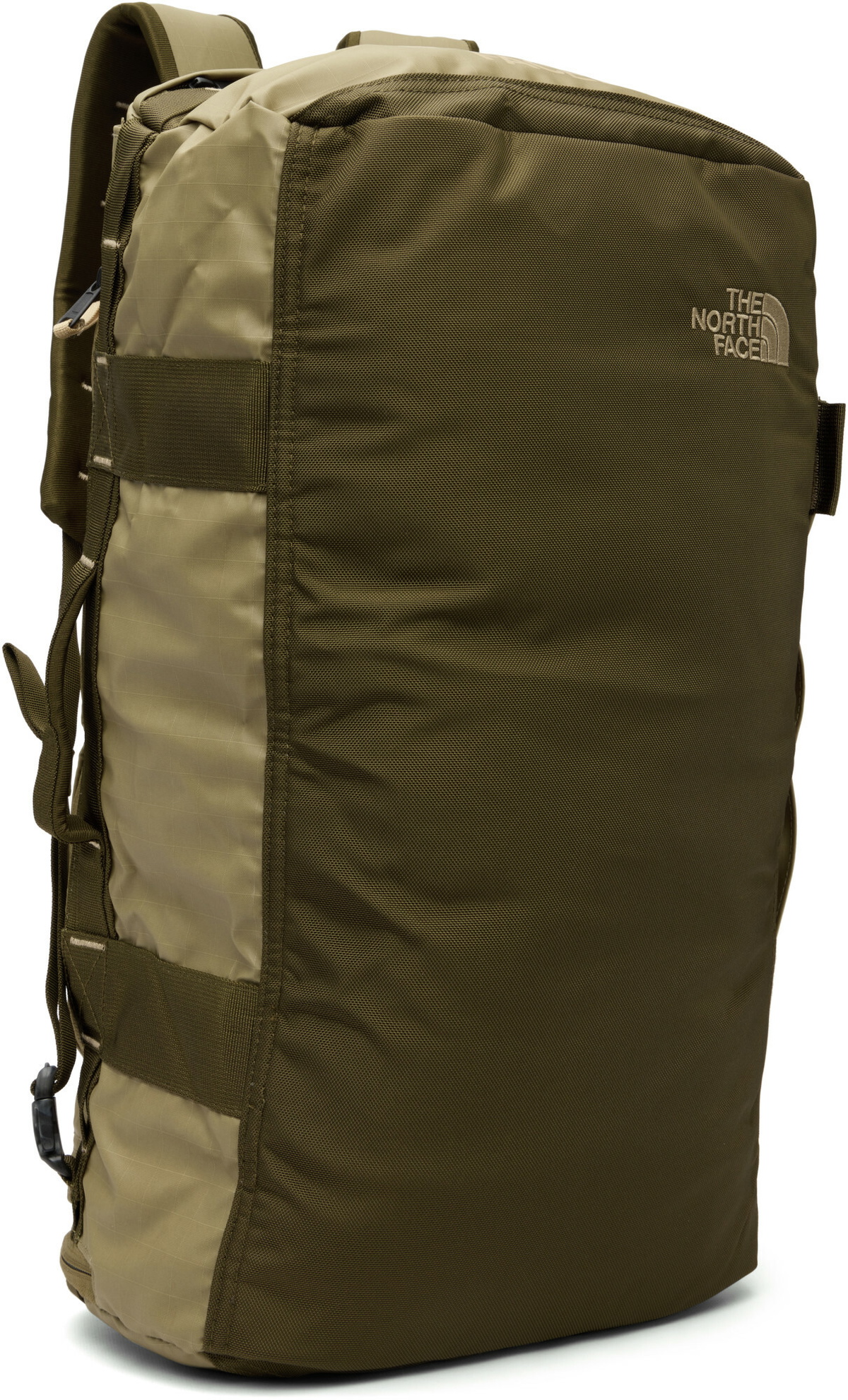 The North Face Khaki Base Camp Voyager Duffle Bag