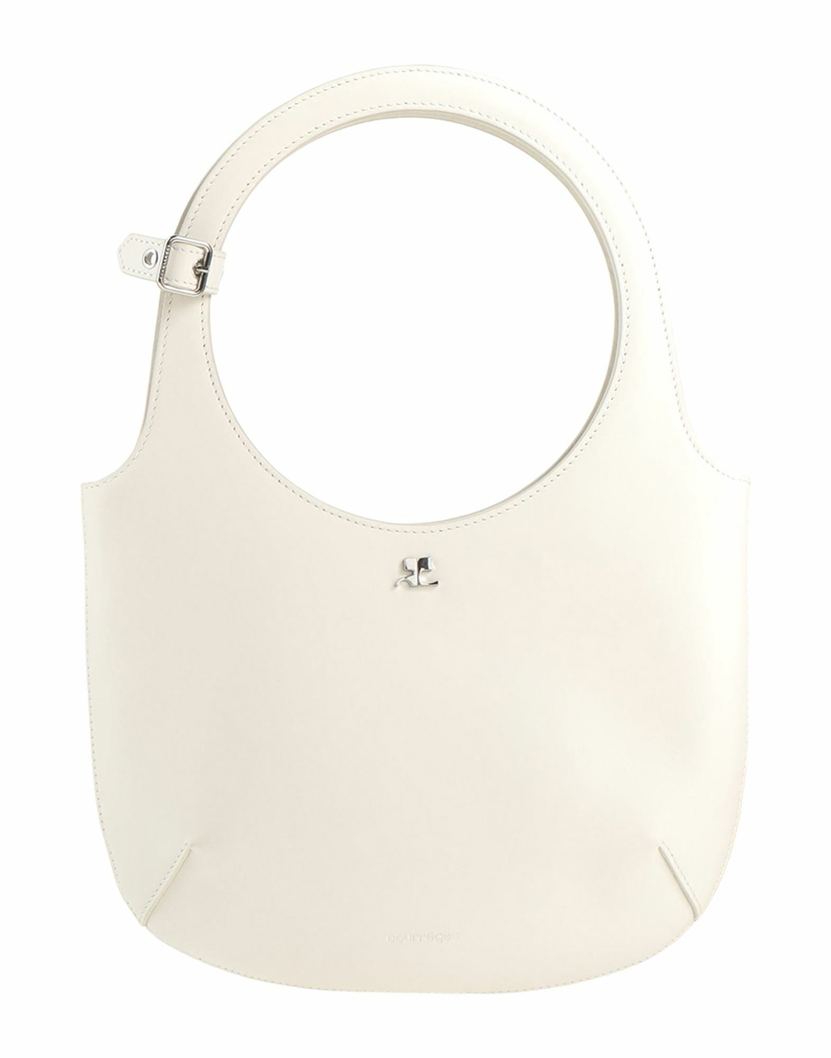 Courrèges Womens Handbag in Off white