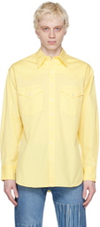 Haulier Yellow Mel Western Shirt
