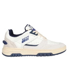 MSGM Logo Detail Leather Sneakers