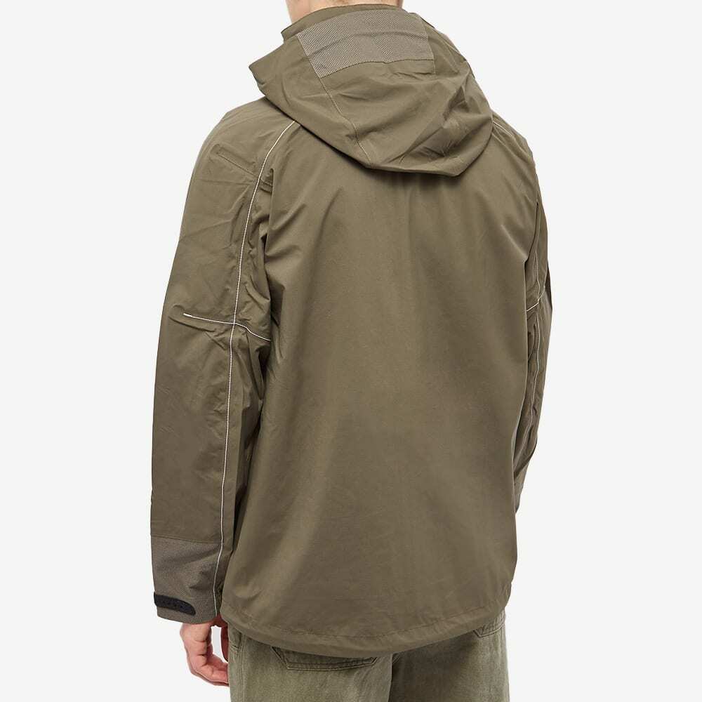 And Wander Men's Pertex Shield Rain Jacket in Khaki and Wander