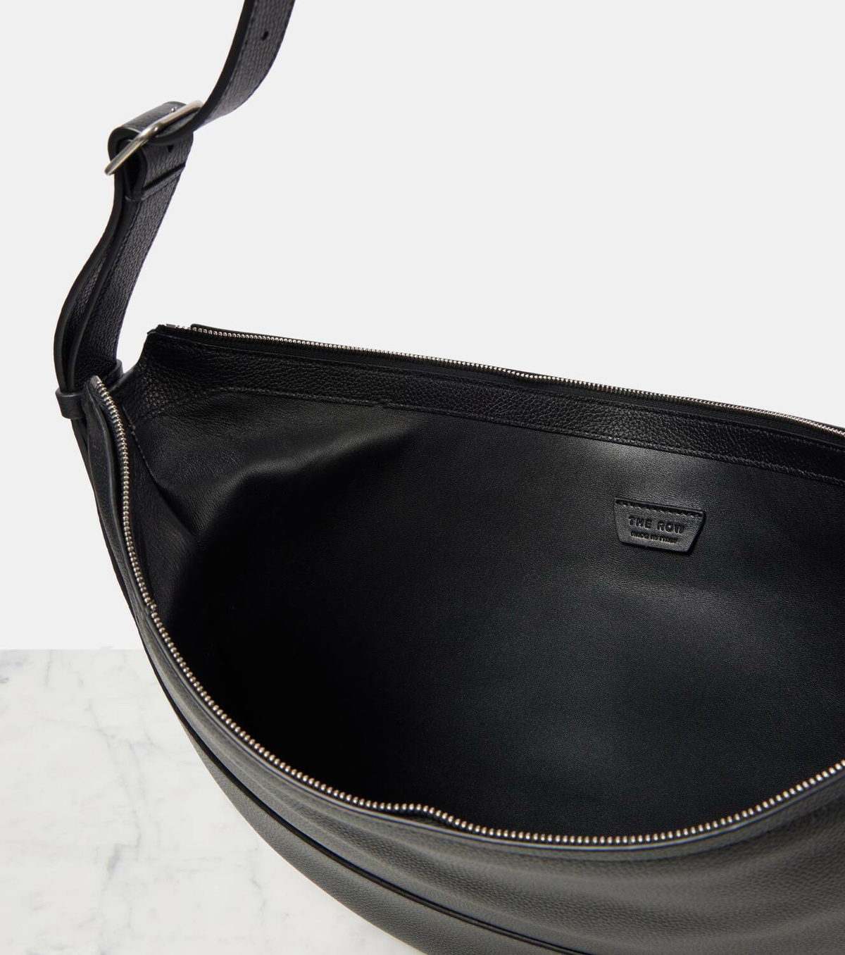 The Row Jouve leather crossbody bag The Row