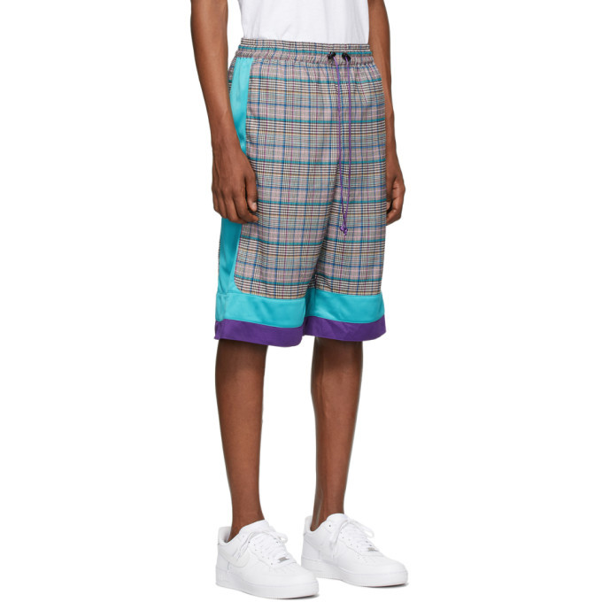 Landlord Multicolor Plaid Basketball Shorts Landlord