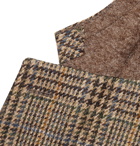 Sid Mashburn - Brown Kincaid No 3 Slim-Fit Checked Wool-Hopsack Blazer - Brown