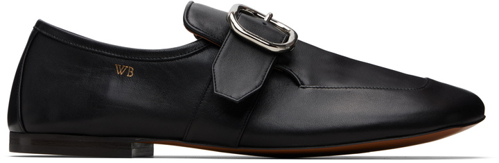 Photo: Wales Bonner Black Delta Loafers