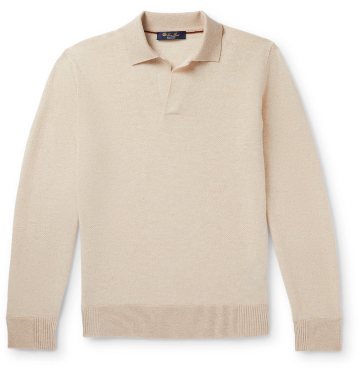 Photo: Loro Piana - Roadster Slim-Fit Cashmere Polo Shirt - Neutrals