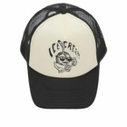 ICECREAM Women's Cherry Trucker Cap in Yellow/Black 
