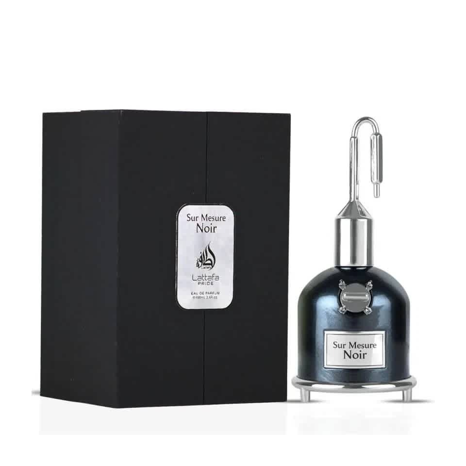 Lattafa Mens Pride Sur Mesure Noir EDP 3.4 oz Fragrances 6290362347088