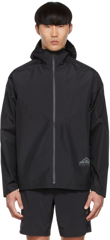 Photo: Nike Black Polyester Jacket