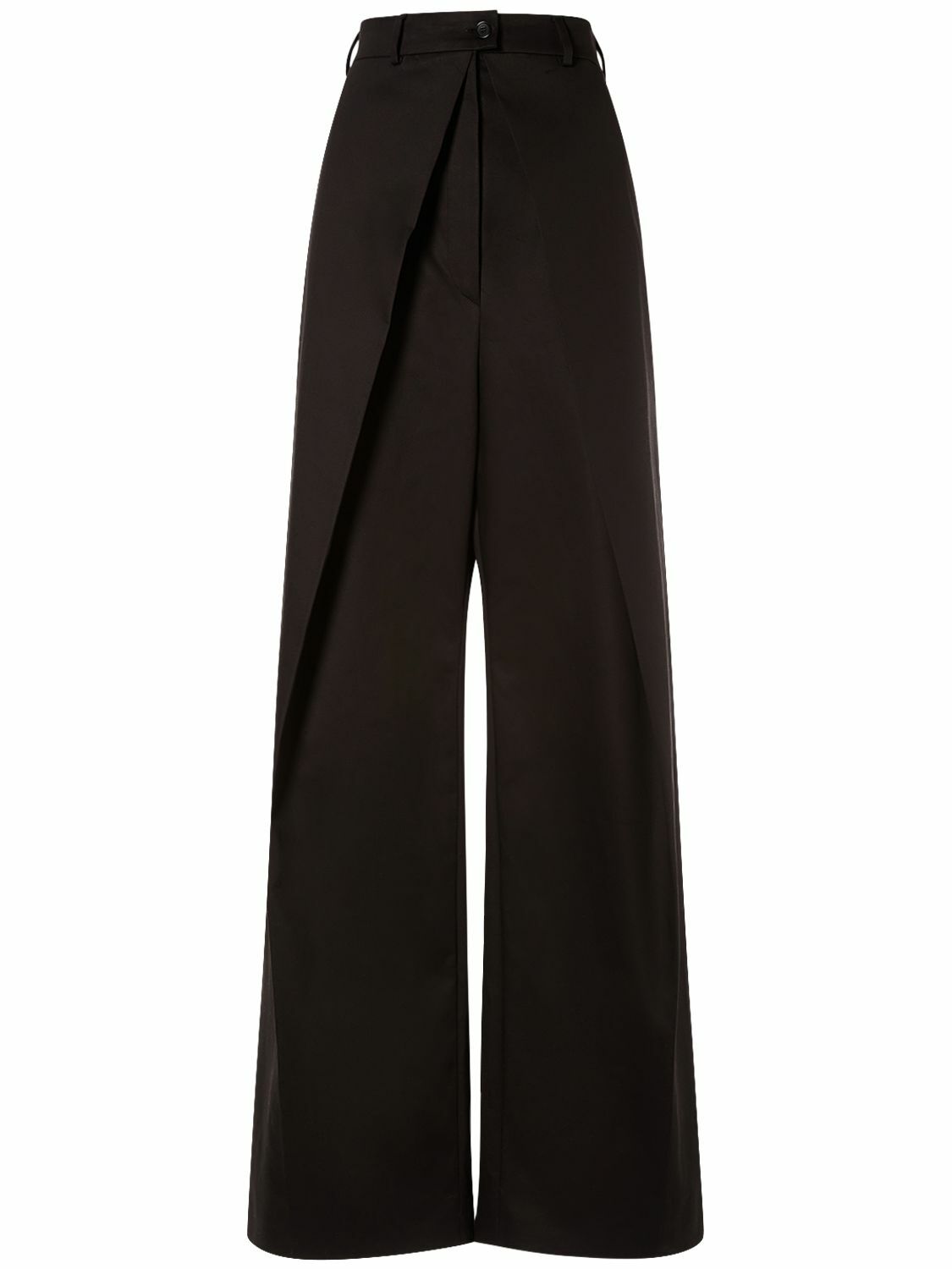 LE SSERAFIM カズハ着用☆fold pintuck wide slacks/CTBRZ CZYINXIAN Women's Casual High Waisted Pants Wide Leg Pants