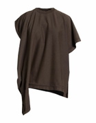 Alainpaul Womens T-shirt Dark in Brown