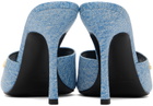 Alexander Wang Blue Lucienne Heeled Sandals