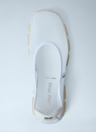 Miu Miu Mesh Slip-On Flats