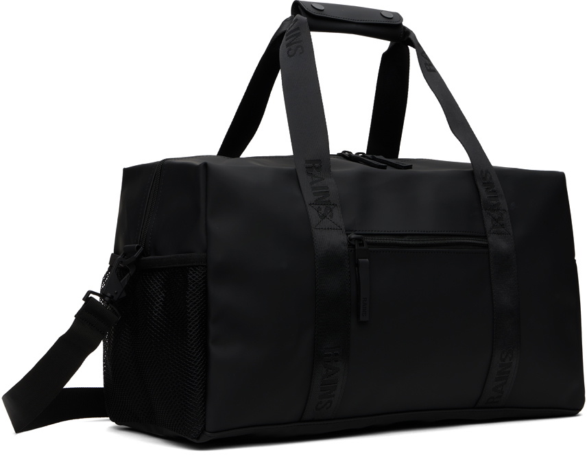 RAINS Black Trail Gym Duffle Bag