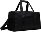RAINS Black Trail Gym Duffle Bag