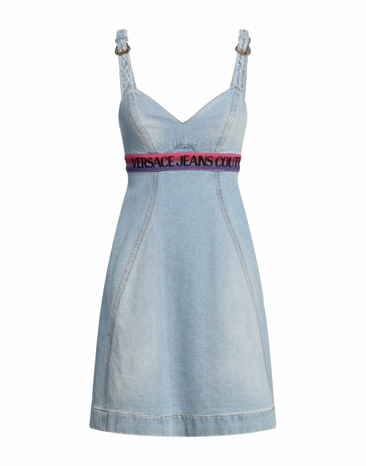 Versace Jeans Couture Womens Mini dress in Blue