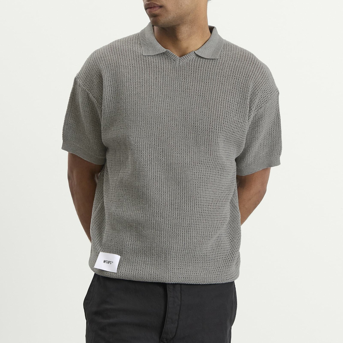 WTAPS Men's Dup Sweater in Ash Gray