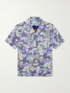 Hartford - New Palmito Printed Woven Shirt - Blue