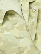 Auralee - Camouflage-Print Cotton-Gabardine Blouson Jacket - Green