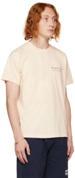 Sporty & Rich Off-White Script T-Shirt