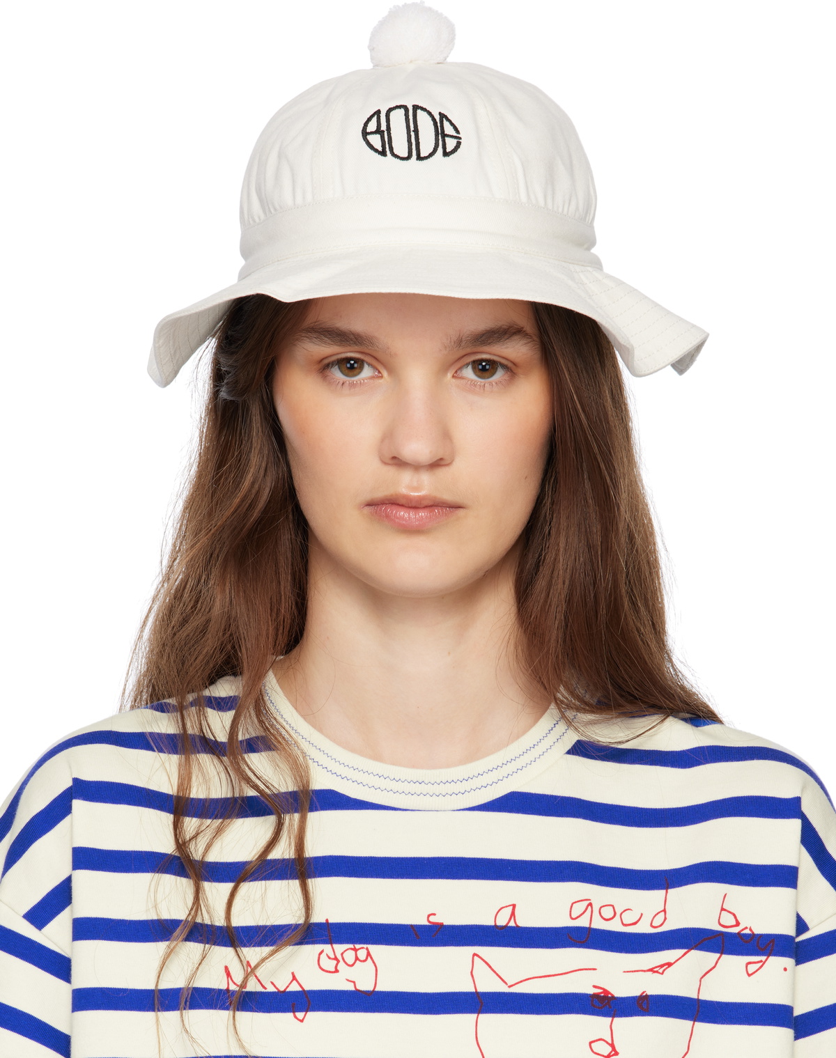 【関税込み】BODE Hats Bode Off-White Sailor Hat Bode