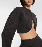 Alaïa Wool-blend shrug