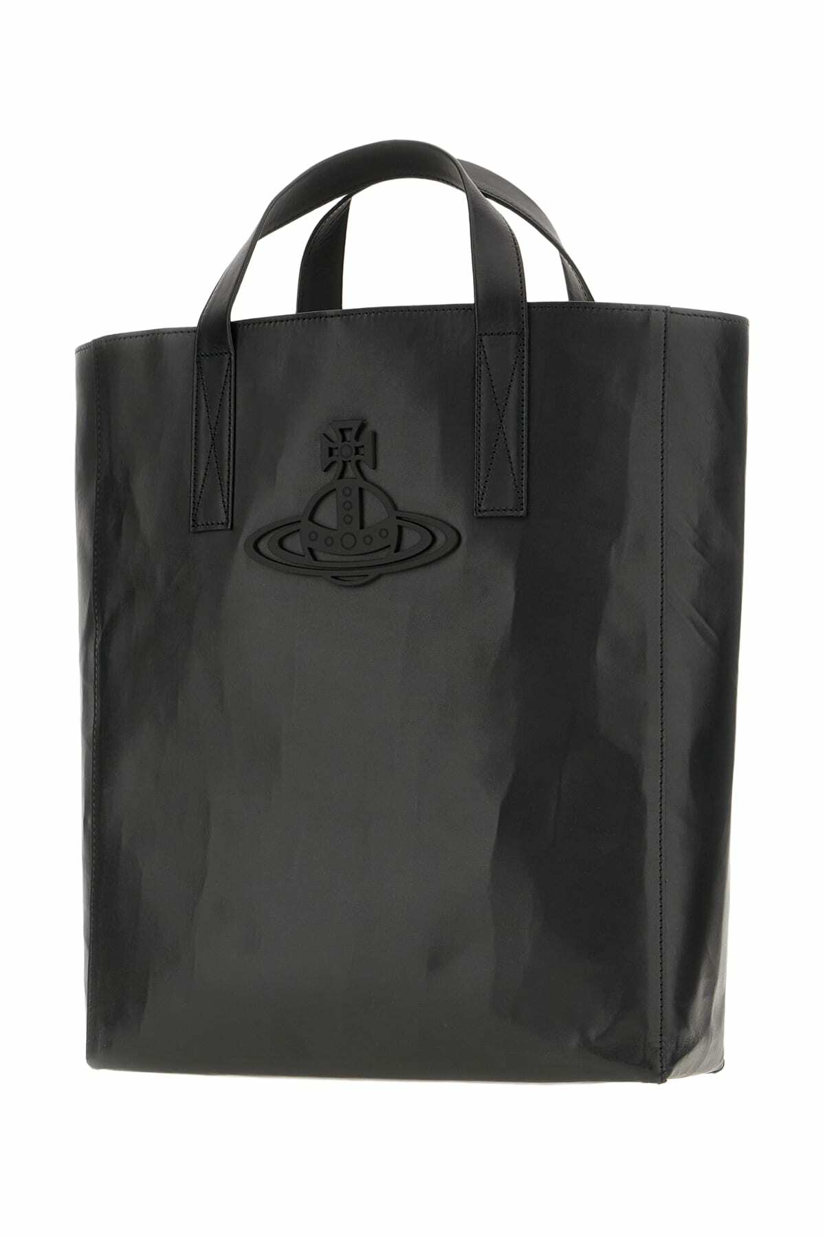 Vivienne Westwood Black Synthetic Leather Handbag