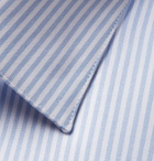 Caruso - Striped Cotton Shirt - Blue