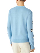 MC2 Saint Barth Woman Crewneck Sweater With New York Postcard