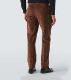 Incotex Cotton corduroy straight pants