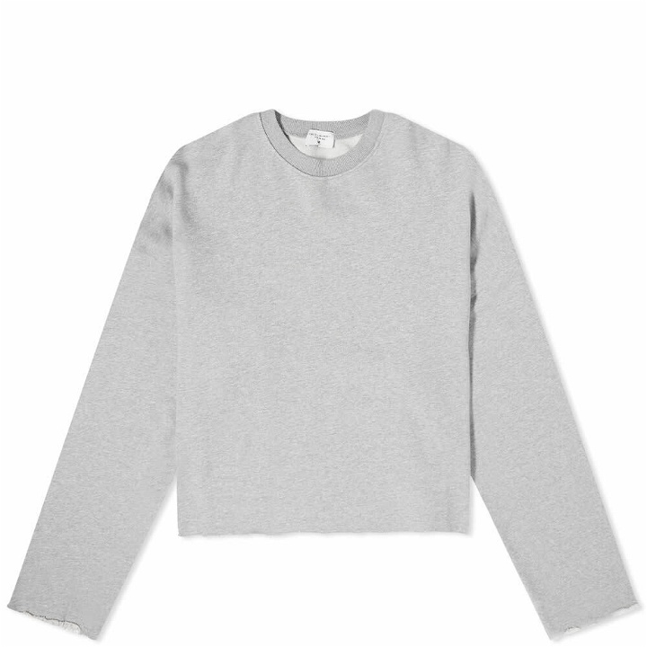 Photo: Cold Laundry Women's Short Crew Neck Sweat in Grey
