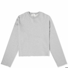 Cold Laundry Women's Short Crew Neck Sweat in Grey