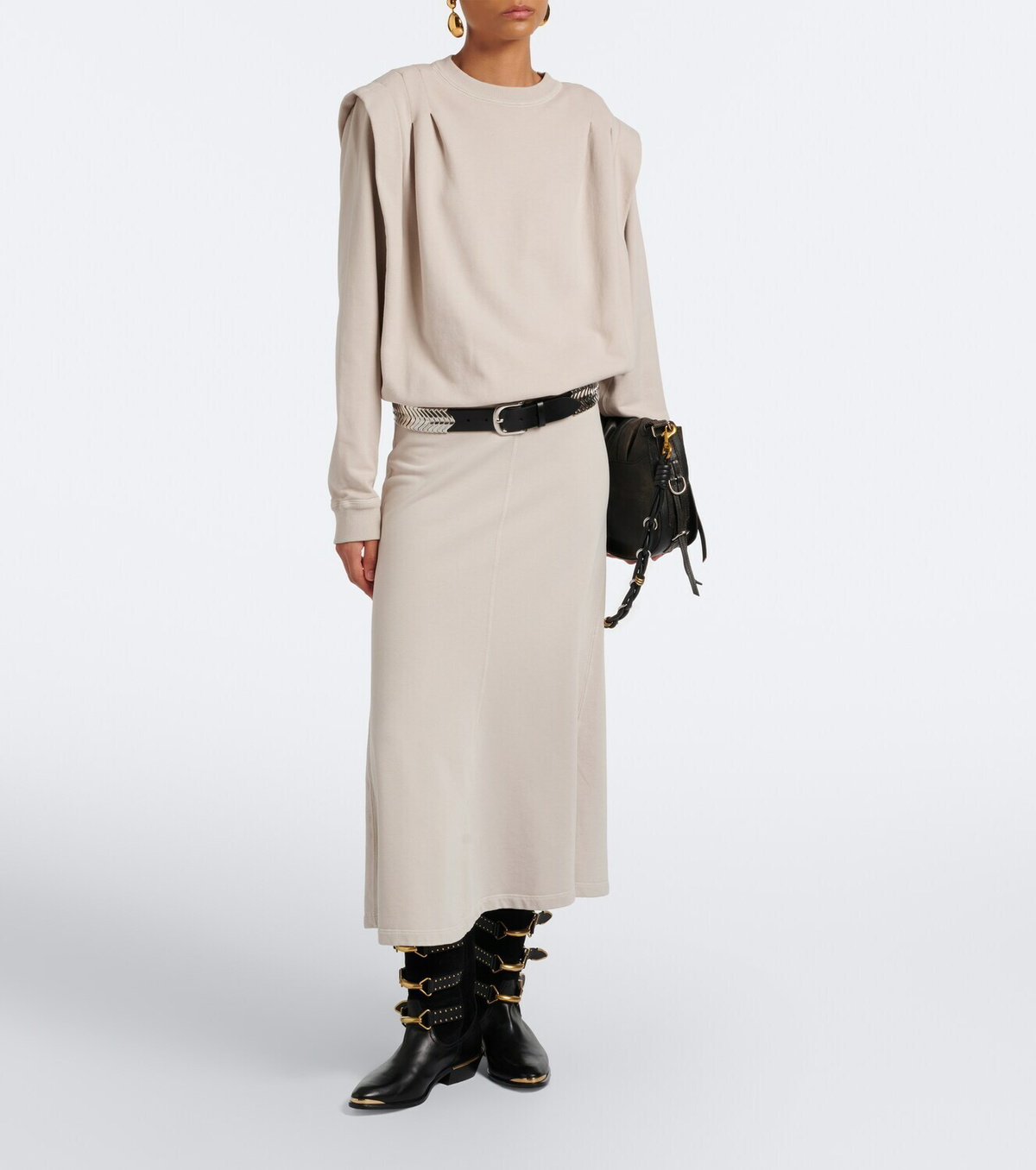 Marant Etoile Soldy cotton jersey sweatshirt
