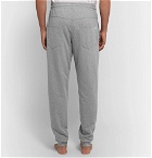 Schiesser - Anton Slim-Fit Tapered Cotton-Jersey Sweatpants - Men - Gray
